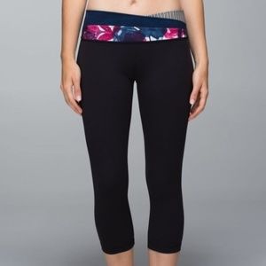 Lululemon Astro Wunder Under Crop Legging Black 6